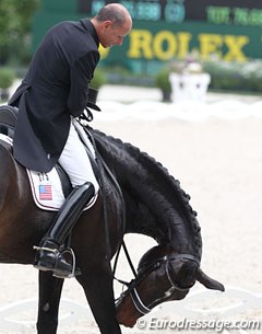 Itchy mouth. Ravel scratches after his Grand Prix Special