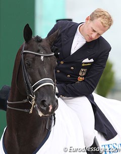 Matthias Rath and Totilas in the prize giving ceremony