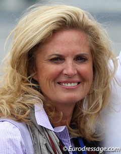 Ann Romney, owner of Jan Ebeling's Rafalca and wife to Republican U.S. presidential candidate Mitt Romney