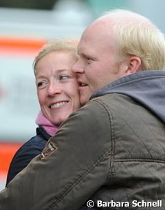 Newly weds Nathalie zu Sayn-Wittgenstein and Alexander Johannsmann