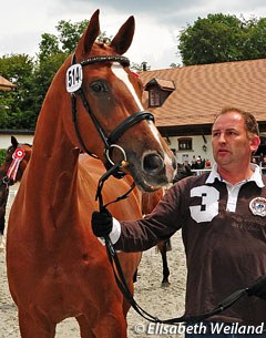 Owner Franz Deflorin with Goldfee