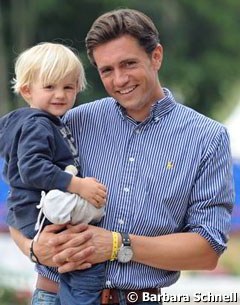 Christoph Koschel with his son Philipp Constantin Koschel