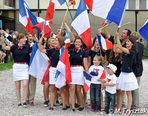 Blue-Blanc-Rouge: the French riders