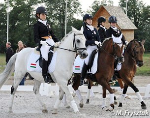 The Hungarian team