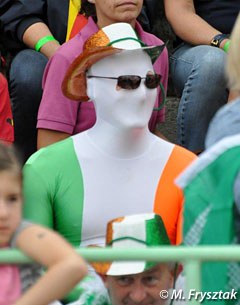 Cool outfit for an Irish fan