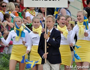 The Swedes in their cute outfits!