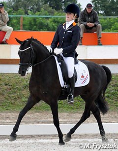 Dutch Febe van Zwambagt and Prince Z finished fifth