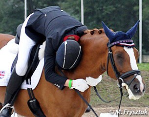 Best British pair in the Individual test: Erin Williams on Danny Boy B