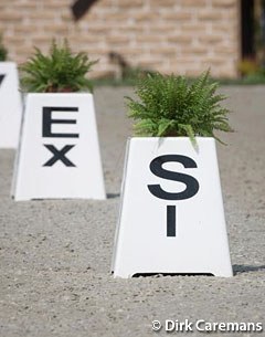 Dressage Letters in Rotterdam :: Photo © Dirk Caremans