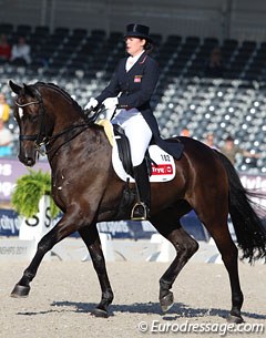 Sofie Jeppesen and Hedebo's First As at the 2011 European Championships in Rotterdam :: Photo © Astrid Appels