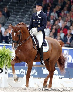 Patrik Kittel on Scandic was the highest placing Swede with his sixth place and 76.474% score