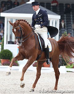 Patrik Kittel and Scandic at the 2011 European Dressage Championships :: Photo © Astrid Appels