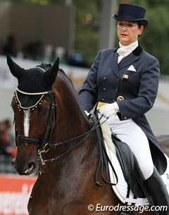 Anna Merveldt on Coryolano at the 2011 European Championships :: Photo © Astrid Appels