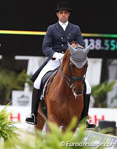 Luis Principe and Washington at the 2011 European Championships :: Photo © Astrid Appels