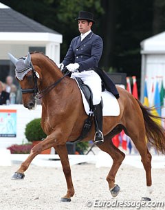 Luis Principe on the Hanoverian Washington (by Wolkenstein II x Windhuk)