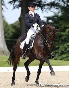 Saidja Brison and Moliere at the 2011 European Young Riders Championships :: Photo © Astrid Appels