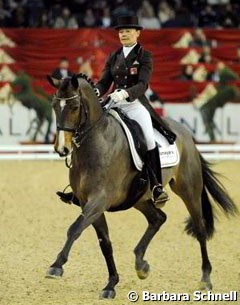 Swiss Marcela Krinke-Susmelj on the Danish bred Molberg (by Michellino)