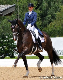 Charlotte Dujardin on Valegro