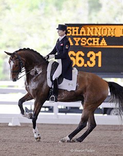 Shannon Dueck and Ayscha at the 2011 Gold Coast Opener CDI-W :: Photo © Sharon Packer