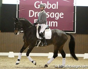 Carl Hester on Nip Tuck at the 2011 Global Dressage Forum :: Photo © Astrid Appels