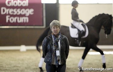 Kyra Kyrklund at the 2011 Global Dressage Forum :: Photo © Astrid Appels