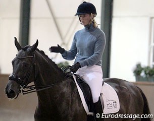 Nathalie zu Sayn-Wittgenstein stresses patience in her masterclass at the 2011 Global Dressage Forum