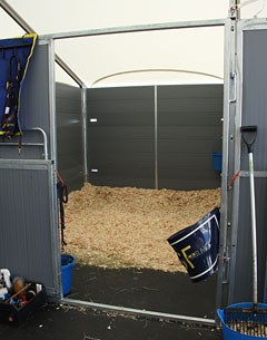 A stall at the Olympic venue