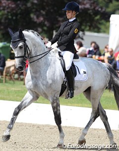 Elena Betz on the Royal Diamond offspring Rich Charly II