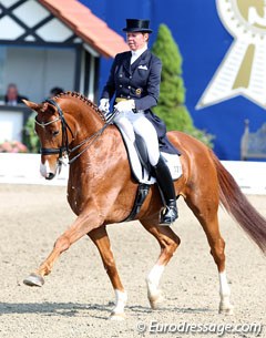 Birgit Finken and Liostro at the 2011 CDI Hagen :: Photo © Astrid Appels