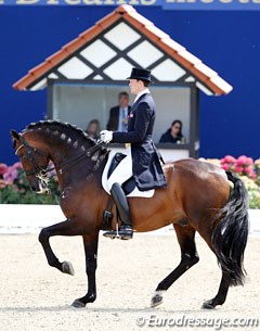 Sune Hansen on Blue Hors Romanov