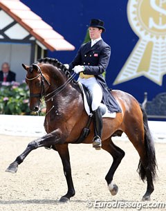 Sune Hansen on Blue Hors Romanov