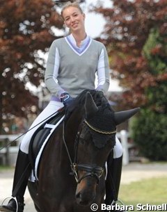 Fabienne Lutkemeier trained Sole Mio up the levels herself