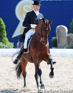 Hubertus Schmidt and Imperio made their debut at small tour level
