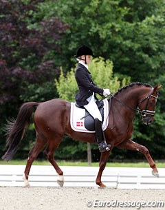 Danish Caroline Bording Smidt on Campari M