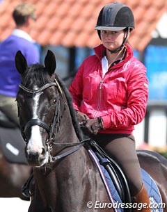 Katharina Winkelhues also set the example by wearing a helmet! Well done!