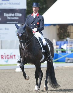 Carl Hester and Uthopia at the 2011 CDI Hickstead :: Photo © Paul Harding