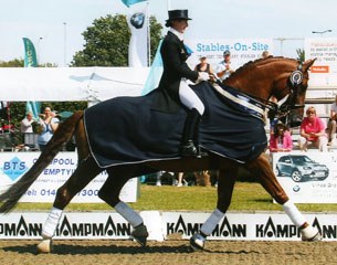 Anne Marie Perry and Aristo at the British National Championships