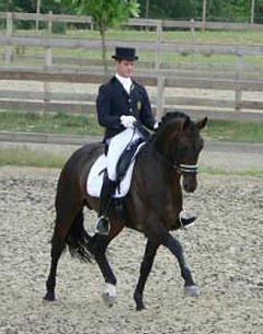 Simon Missiaen and Rousseau's Topas at the 2011 CDN Hulsterlo