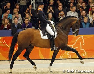 Hans Peter Minderhoud and Johnson win the 2011 VHO Trophy :: Photo © Dirk Caremans