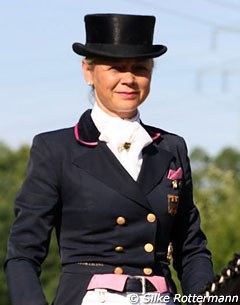 Pretty in pink: Nicole Gläser-Käppeler