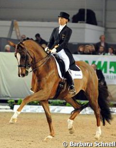 Nadine Capellmann and her delightful and talented Girasol finished second in the Grand Prix