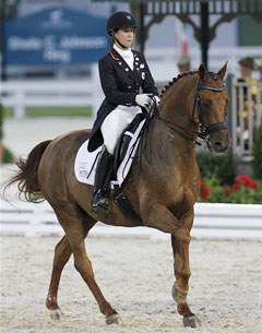 Isabelle Leibler and Watson at the 2011 NAJYRC :: Photo © Sue Stickle