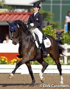 Marisa Festerling and Big Tyme at the 2011 Pan American Games :: Photo © Tetley for www.caremans.be