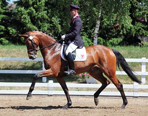 Christian Flamm and Paola at the 2011 CDN Prietzen :: Photo © Monika Flamm