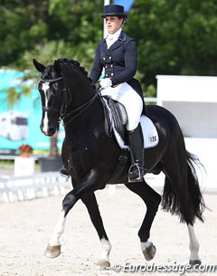 Swiss young rider Dominique Tardin and Danzas