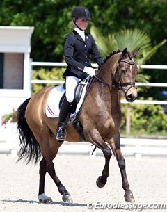 Sanne Vos on Champ of Class :: Photo © Astrid Appels