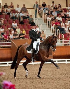 Anders Dahl and Bukowski at the 2011 CDI Saumur in September :: Photo © Les Garennes