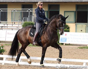 Charlotte Dujardin schooling Valegro