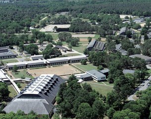 The National French Equestrian Centre, where the Cadre Noir is located, in Saumur, France