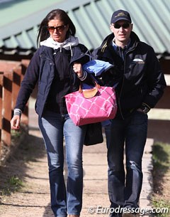 Belgian trainers Carmen de Bondt and Jeroen Devroe are at the Sunshine Tour to coach their student Noemie Goris